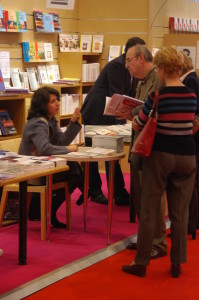 photo salon du livre mars 2005